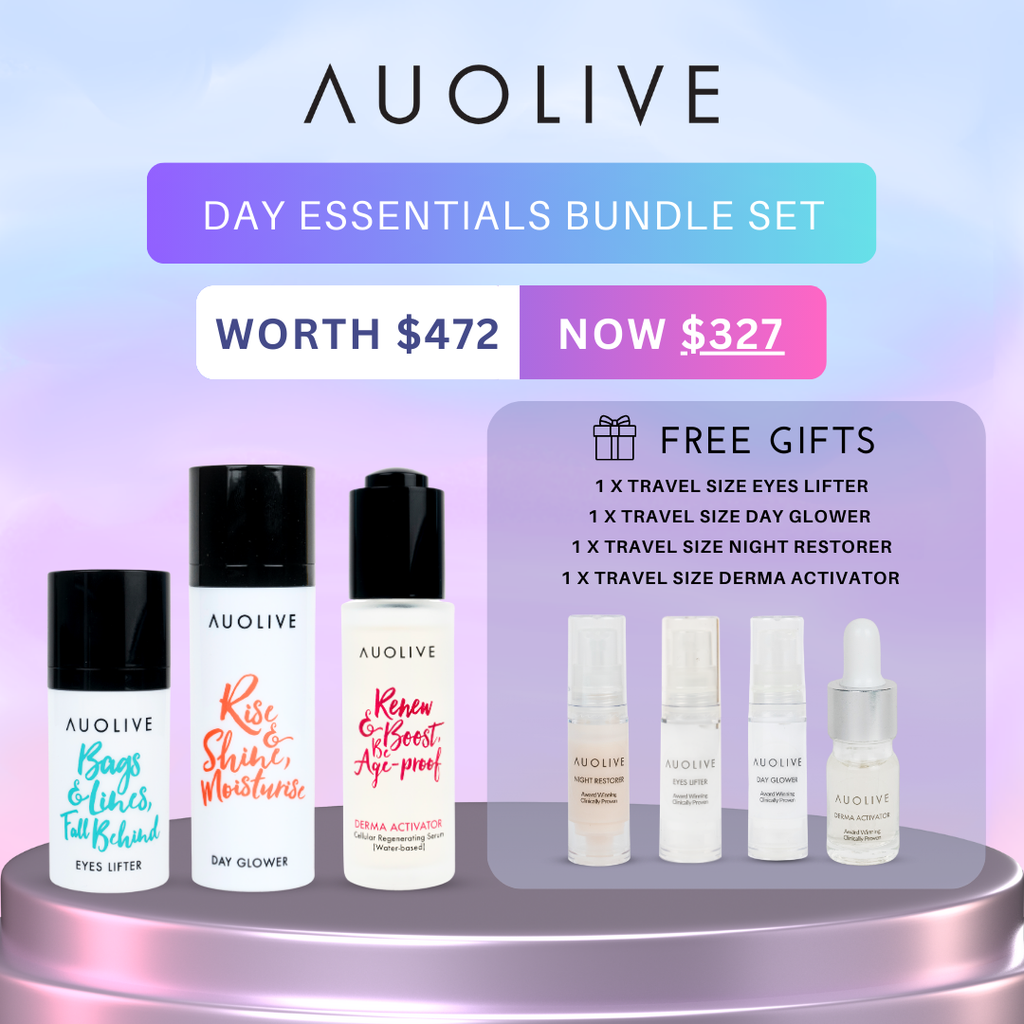 Essentials Bundle Set (Day Glower, Night Restorer & Eyes Lifter)